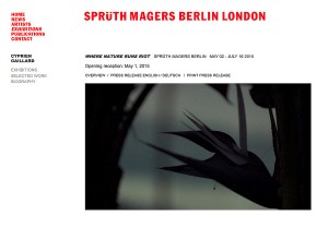 credit: Galerie Sprüth Magers Berlin