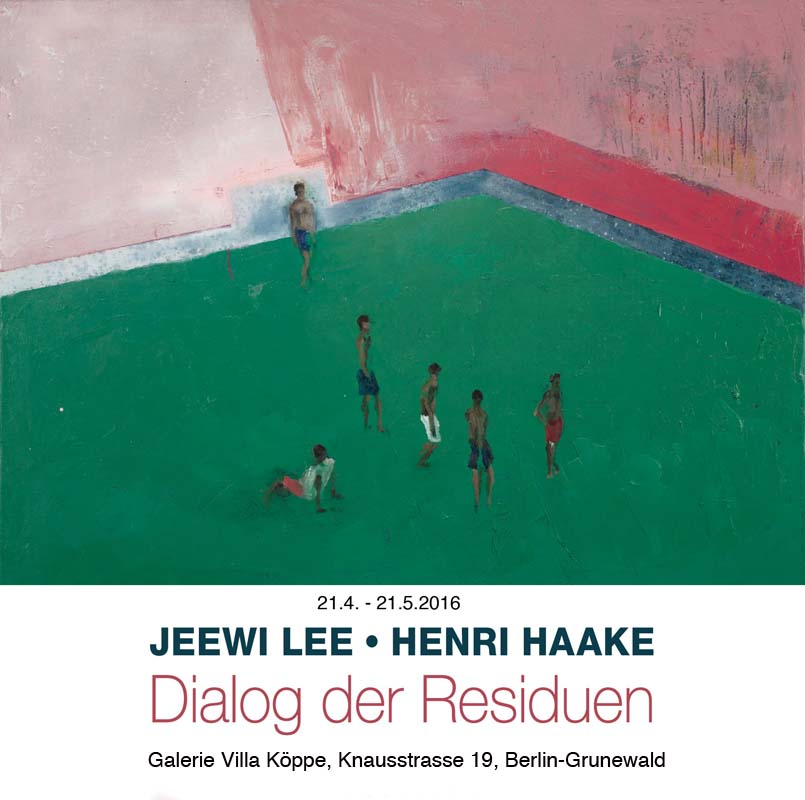 Galerie Villa Köppe, Knausstrasse 19: Jeewi Lee und Henri Haake