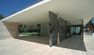 Mies van der Rohe, Barcelona-Pavillon zur Weltausstellung 1929, Rekonstruktion 1986