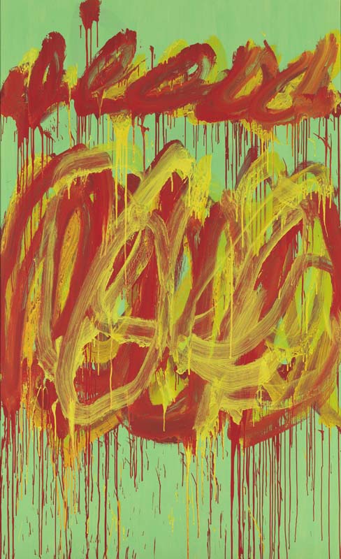 Cy Twombly Untitled "Camino Real", 2011 © Cy Twombly Museum Brandhorst