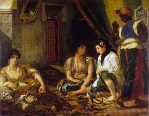 Les Femmes d'Alger, Delacroix