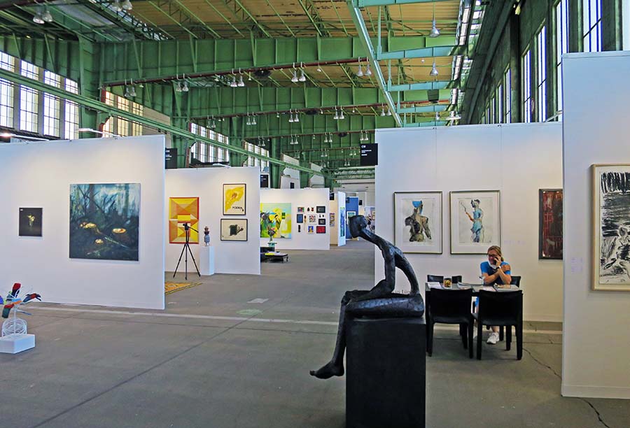 Positions Art Fair Berlin, Tempelhof, Photo: Holger Jacobs