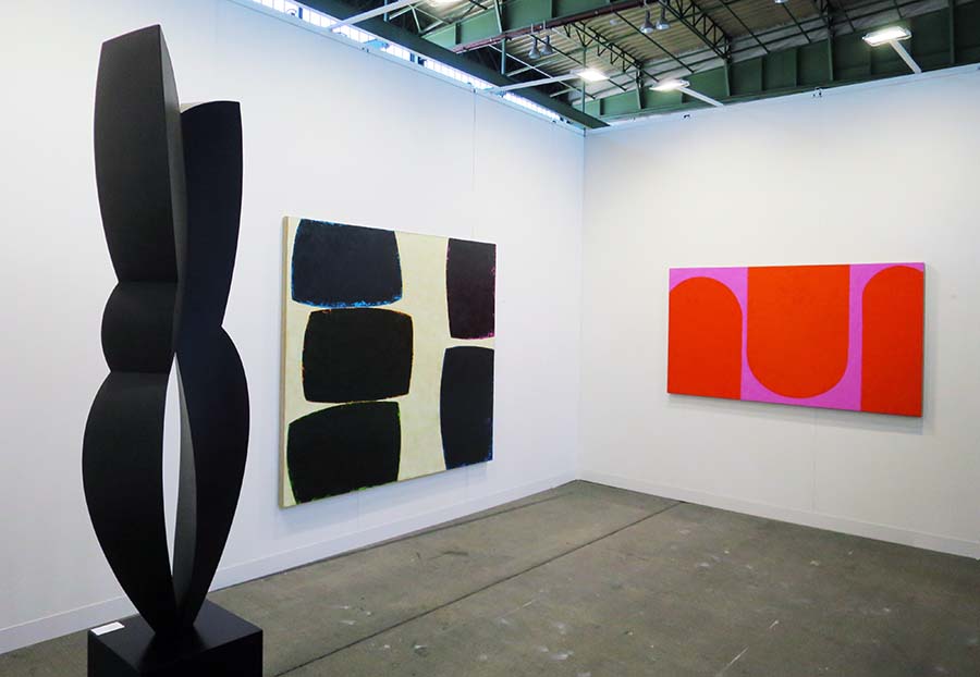 Artwork by Domenico Grenci, Galerie Martin Mertens, Positions Art Fair Berlin © kultur24.berlin