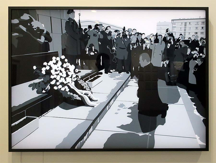 Artwork by Kota Ezawa, Galerie Anita Beckers, Positions Art Fair Berlin © kultur24.berlin