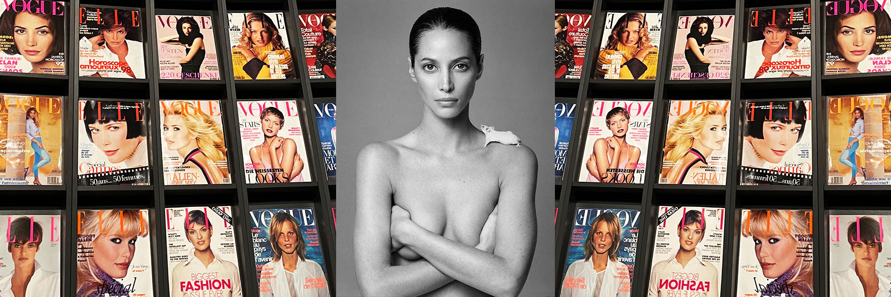 Modephotographie 90er Jahre - Christy Turlington - Patrick Demarcheler -